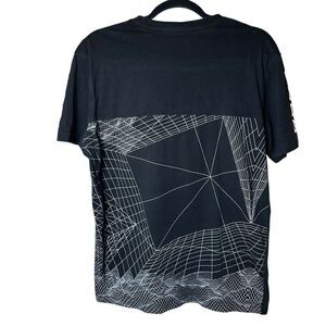 Staple Pigeon Y2K Black Geometric Good Luck Logo Shirt Men’s Large Streetwear